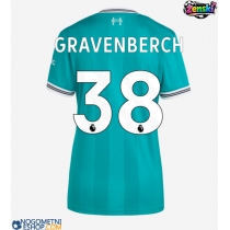 Ženski Nogometni dresi Liverpool Ryan Gravenberch #38 Tretji 2025-26 Kratek Rokav